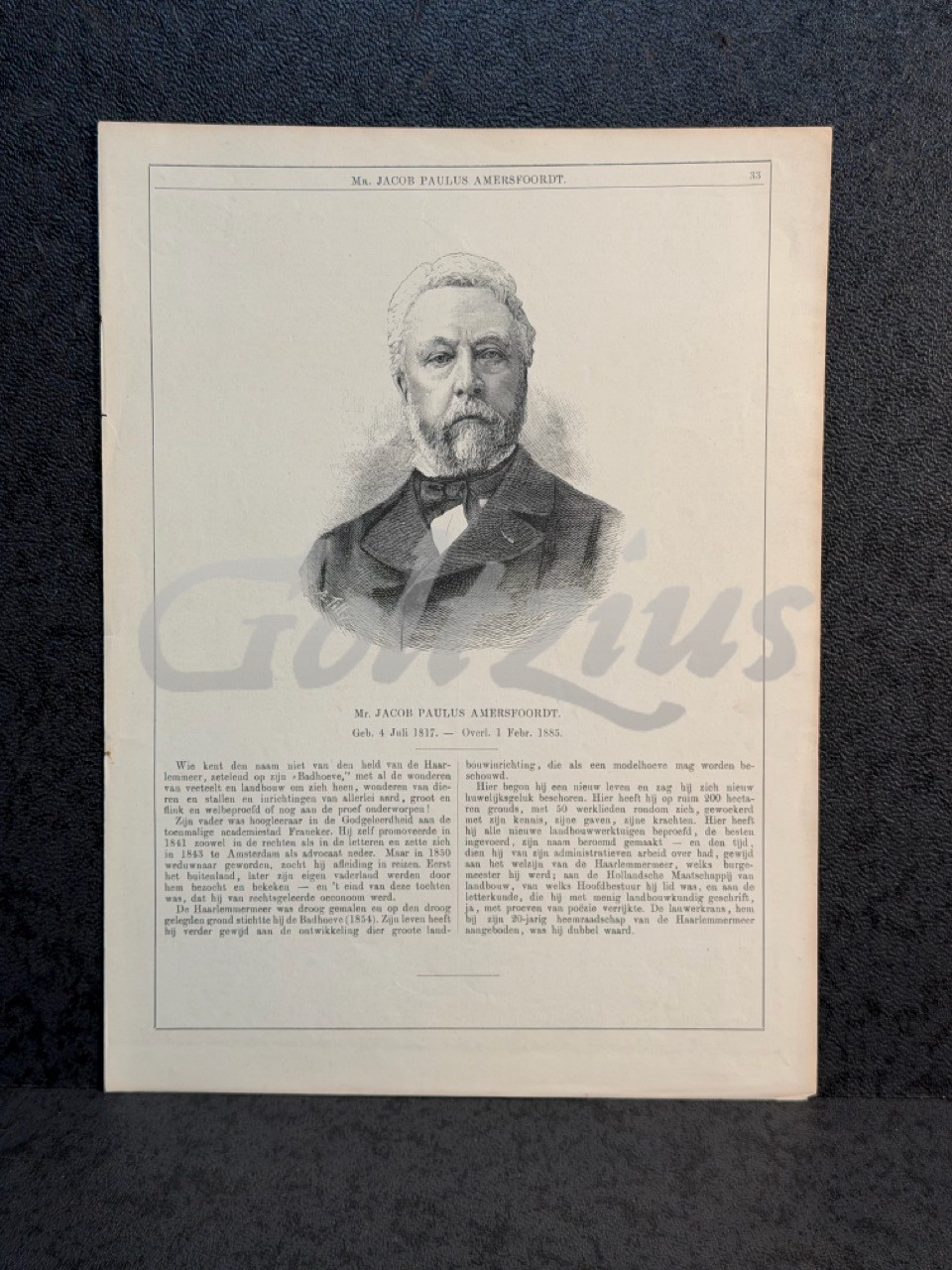 Portrait of Jacob Paulus Amersfoordt